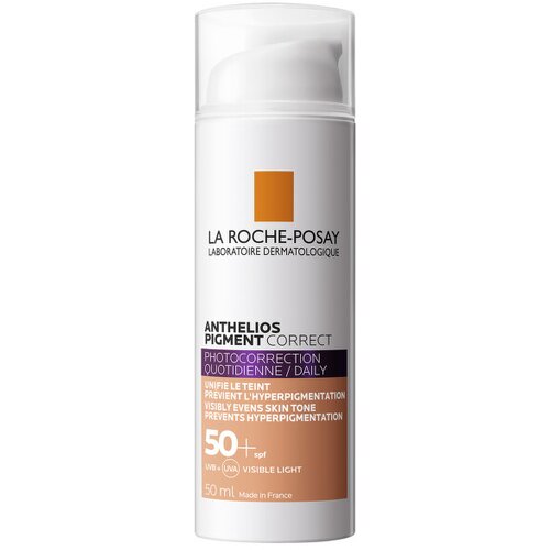 La Roche Posay anthelios pigment correct spf 50+ tonirana krema, medium nijansa, 50 ml Cene