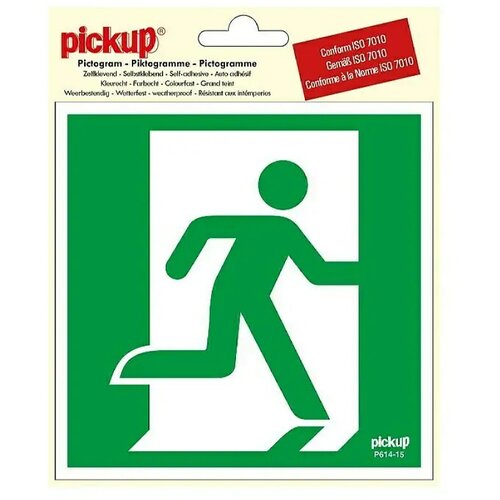 V naljepnica (D x Š: 15 x 15 cm, Izlaz u slučaju nužde udesno) Cijene