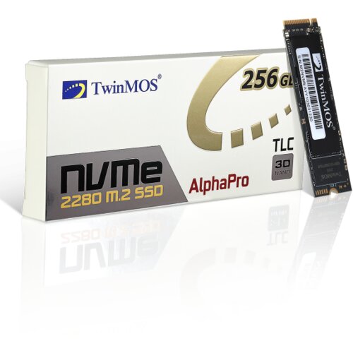 TwinMOS M.2 nvme 256GB 3500MBs/3080MBs NVMEEGBM2280 ssd hard disk Slike