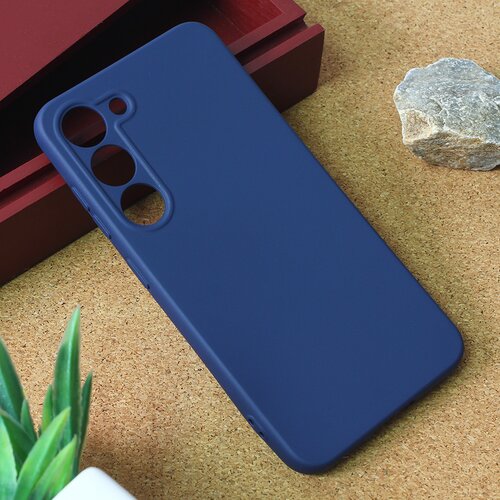  Maska za telefon Teracell Giulietta za Samsung S916B Galaxy S23 Plus mat tamno plava Cene