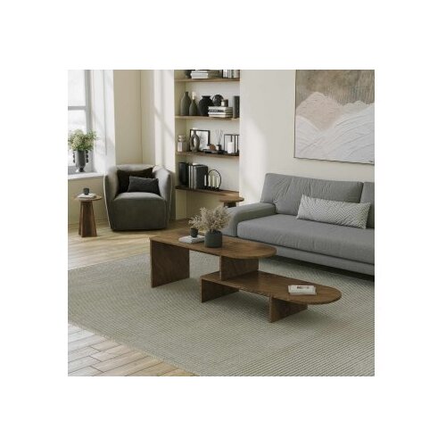 Hanah home Set stočića za kafu Puzzle Orah Slike
