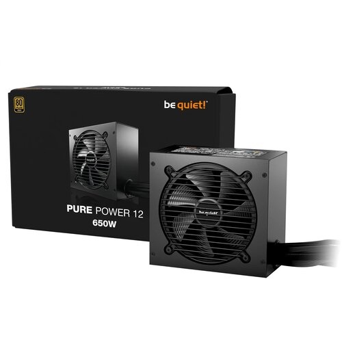 Be Quiet! Pure Power 12 650W 80Plus Gold (BP002EU) ATX napajalnik Cene