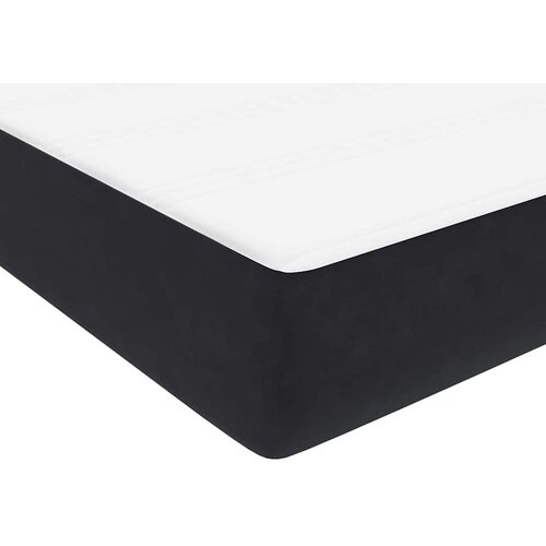 Box Spring krevet s madracem i LED crni 160x210 cm bar&amp;scaron;unasti Slike