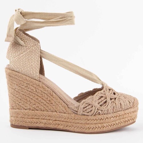 Leindia Espadrile 102797 Bež Cene