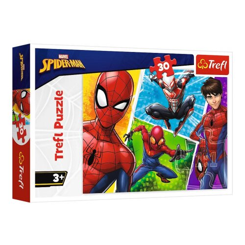 TREF LINE Trefl: Spider-Man sestavljanka z 30 kosi Cene