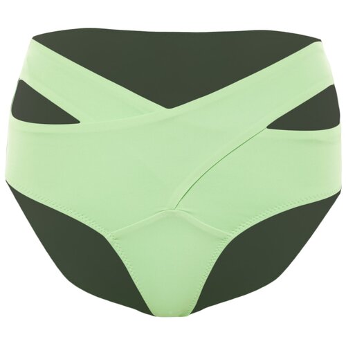 Trendyol Summer Green Cut Out Detailed High Waist Bikini Bottom Slike