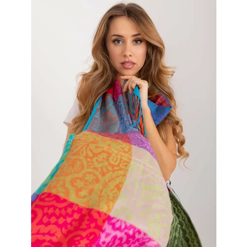 Fashion Hunters Colorful viscose women's scarf