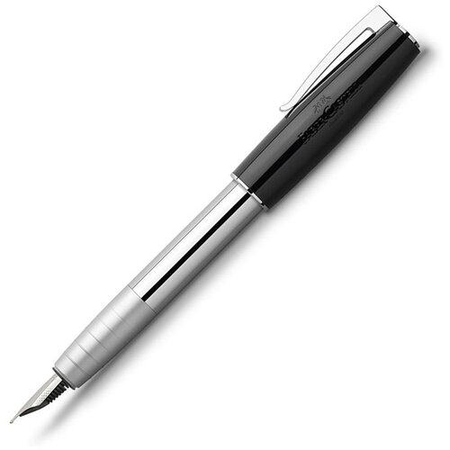 Faber-Castell Nalivno pero Faber-Castell Loom Piano M, črno Cene