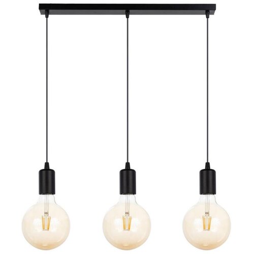  Luster na sajli MIROS 3xE27/60W/230V crna Cene