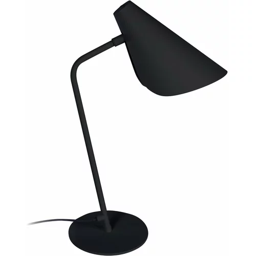 SULION crna stolna lampa Lisboa, visina 45 cm