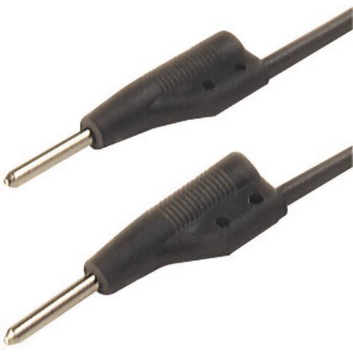 SKS Hirschmann 2 mm test lead\, on both sides stackable plugs\, 50 cm, (20423323) Cene