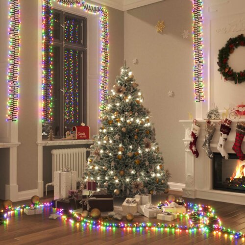 vidaXL LED traka s 1000 LED žarulja šarena 20 m PVC Cijene