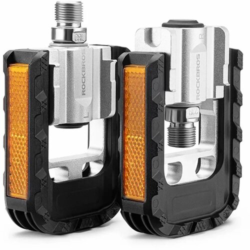 ROCKBROS preklopne aluminijske pedale za bicikl K502F crne Slike