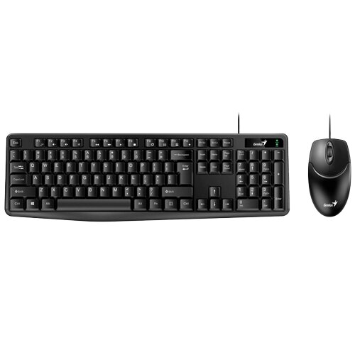  Tast+Mis USB Genius KM-170 US Black Slike