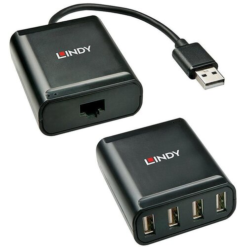 Lindy USB 2.0 USB podalj&scaron;ek preko omrežnega kabla RJ45, (20428573) Cene