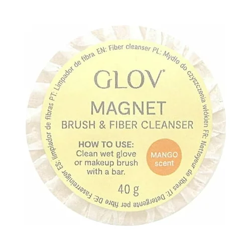 Glov MAGNET Brush & Fiber Cleanser - Mango