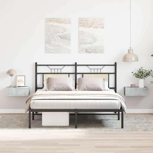vidaXL viseći noćni ormarići 2 kom boja betona 40x30x15 cm od iverice Cijene