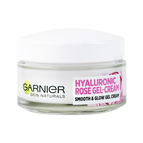 Garnier skin Naturals Hyaluronic Rose Gel-Cream posvjetljujuća gel krema za nježnu kožu 50 ml za žene