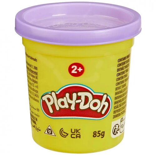 Hasbro Play-Doh: Modelirna masa v lončku vijolične barve 85g &amp;ndash; Slike