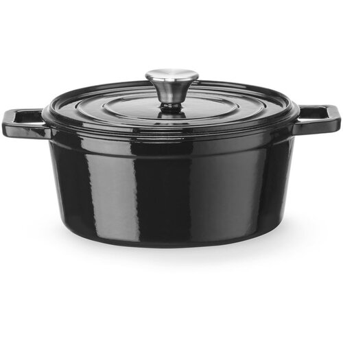 Hendi emajlirana posuda od lijevanog željeza, 3,7L, crna, 317x240x(H)105mm Cene
