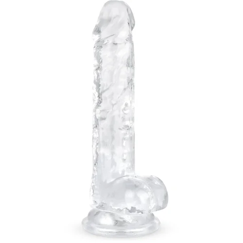 EasyToys Jelly Dildo with Balls - 17 cm