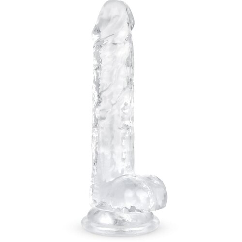 EasyToys Jelly Dildo with Balls 17cm Slike