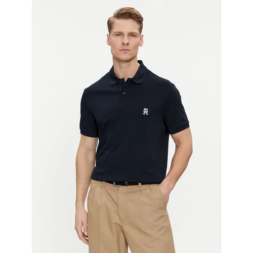 Tommy Hilfiger Polo majica Interlock MW0MW34783 Mornarsko modra Regular Fit