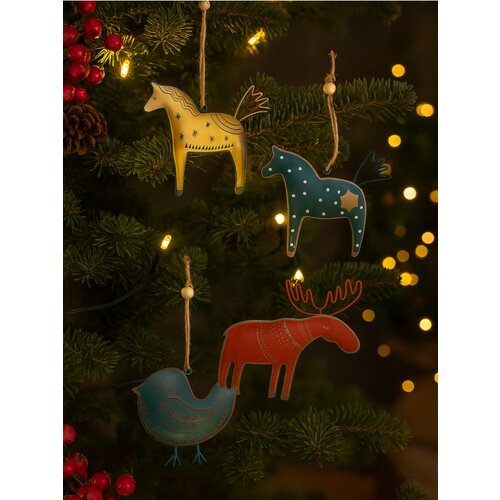 Sinsay Komplet od 4 božićna ukrasa Slike