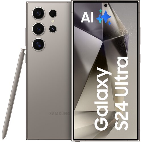 Samsung Smartphone 6.8", 8-Core 3.39GHz, RAM 12GB, 200Mpixel - Galaxy S24 Ultra 12GB/256GB Gray Cijene