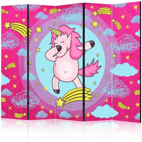 Artgeist PARAVAN 225/172/3 cm pink, svetlo modra Cene