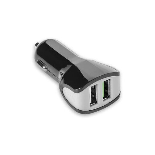 Celly turbo auto punjač 2 USB 3.4 A/17 W, crna Cene