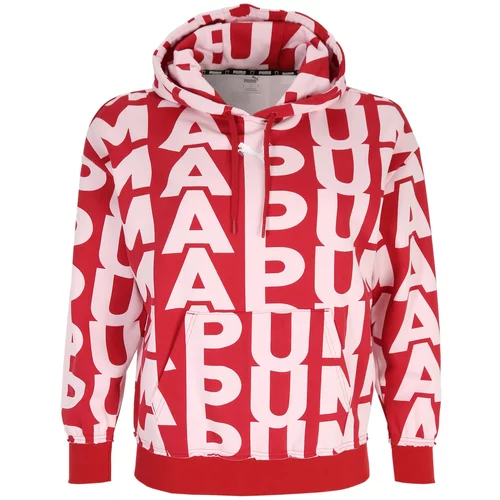 Puma Sportska sweater majica 'Arc-hitect' svijetloroza / crvena