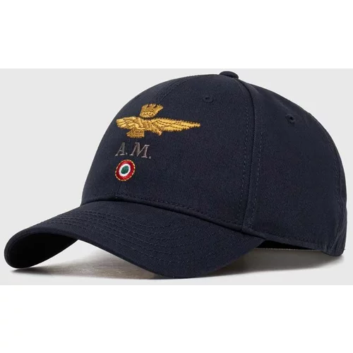 Aeronautica Militare Pamučna kapa sa šiltom boja: tamno plava, s aplikacijom