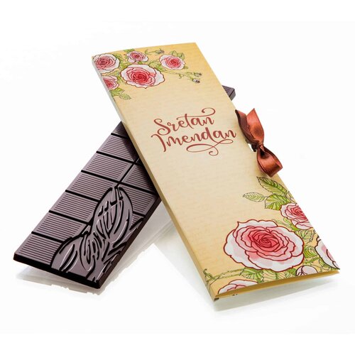 Vrsna Chocolates &amp;quot;Sretan imendan&amp;quot; čokolada Slike
