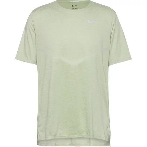 Nike Tehnička sportska majica 'Rise 365' siva / pastelno zelena