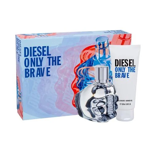 Diesel Only The Brave Set toaletna voda 50 ml + gel za tuširanje 100 ml za muškarce