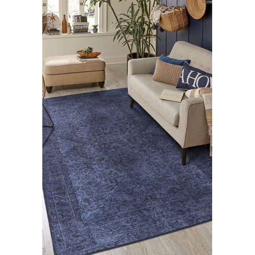 Conceptum Hypnose Tepih Folk -BA 08, 150x230 cm, Tamnoplavi Cijene