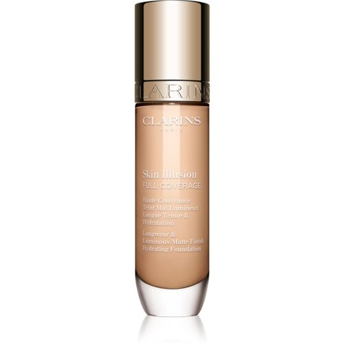 Clarins Skin Illusion Hydrating Foundation visoko prekrivni tekoči puder odtenek 103N 30 ml Cene