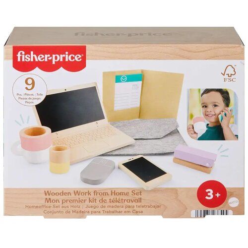 Mattel Fisher Price: Wood drveni Home office set za igru - Cijene