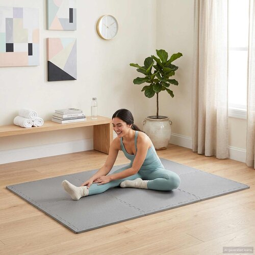  prostirke 40 kom. Siva 14,4 m² EVA pjenasti materijal Cene