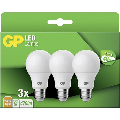 GP Batteries 1x3 GP Lighting LED Classic E27 5,4W GP 087670 Cijene