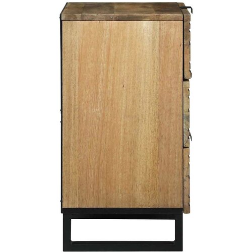  Noćni ormar Prirodna 50 x 33 x 62 cm Konstruirano drvo Slike