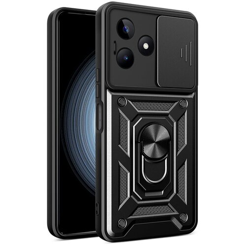 Techsuit serija CamShield za&amp;scaron;titna maskica za Realme C53 &amp;ndash; crna Slike