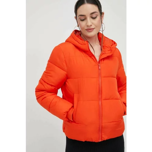 Pieces jakna za žene, boja: narančasta, za zimu