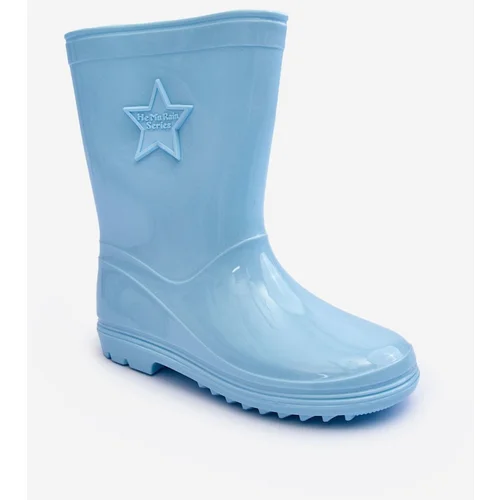 PG3 Child's Rubber Boots Light Blue Malvi