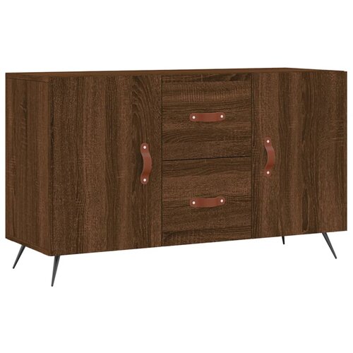 Maison Chic Komoda - Predalnik rjavi hrast 100x36x60 cm inženirski les, (21717881) Slike