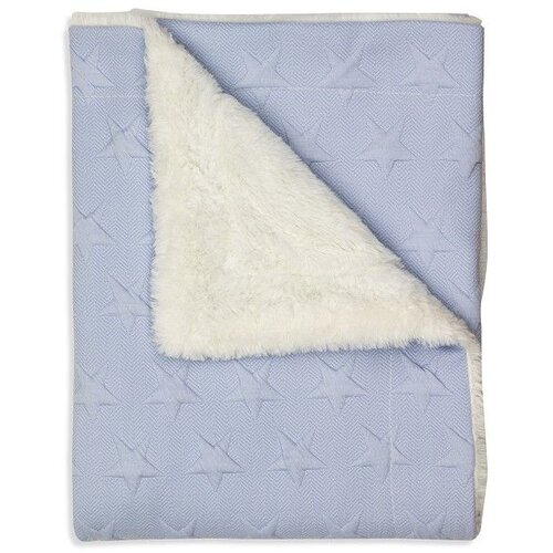 Interbaby Dvostrana Dekica 80x100cm Stars Blue Slike
