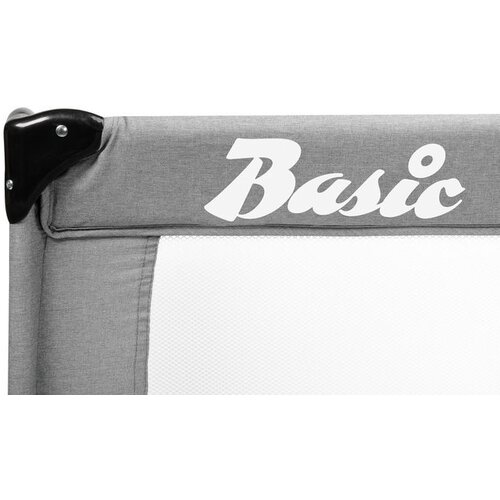 CARETERO krevetić BASIC svjetlo sivi Slike