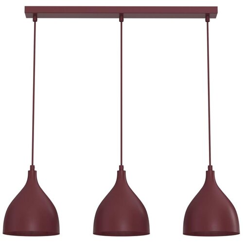  Luster na sajli NOAK CLASSIC 3xE27/15W/230V bordo Cene