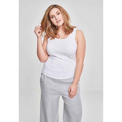 UC Curvy Women&amp;#039;s 2-pack Basic Stretch Top White Slike